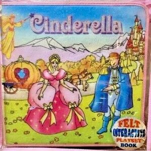 BUNDLE & SAVE 👑 Softplay Cinderella Felt Interactive Playset Book